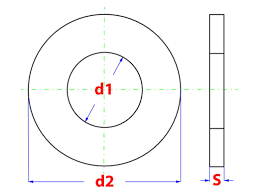 Sluitring DIN125A inox M6 (16st)