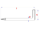 Puntduim 2.4x25mm (20st)