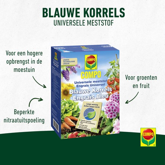 Compo universele meststof blauw novatec 2KG