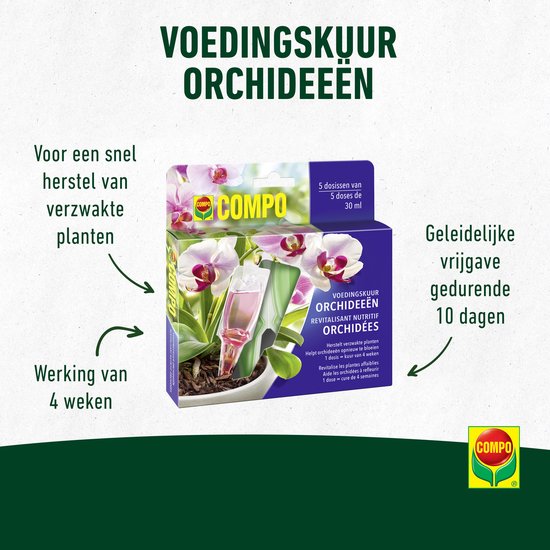 Compo herstelkuur voor orchideeen