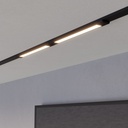 Eglo track plus lichtbalk flat zwart 6,6W