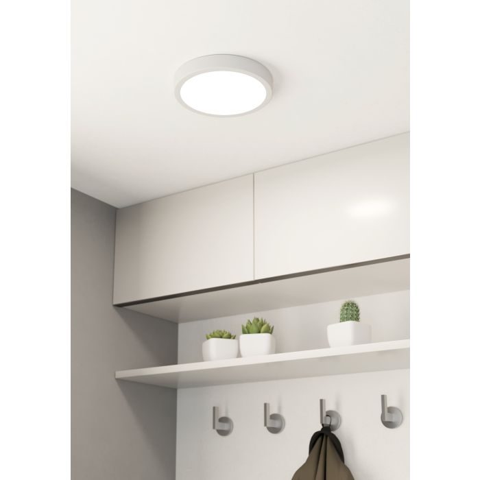 Eglo Fueva 5 opbouw 210mm wit 2000lm IP44