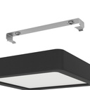 Eglo Fueva 5 opbouw 160x160mm zwart 3000K IP44