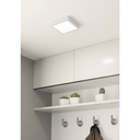 Eglo Fueva 5 opbouw 160x160mm wit 3000K IP44