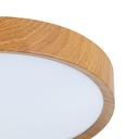 Eglo Musurita LED opbouw 340mm hout 1600lm 3000K