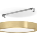 Eglo Fueva 5 LED opbouwarmatuur 210mm geel-koper geborst. 2000lm 3000K