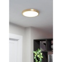 Eglo Fueva 5 LED opbouwarmatuur 255mm geel-koper 2400lm 3000K