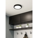 Eglo Fueva 5 LED opbouwarmatuur 210mm zwart 2000lm 3000K