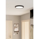 Eglo Fueva LED 5 opbouwarmatuur 285mm zwart 2300lm 3000K