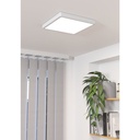 Eglo Fueva 5 LED opbouwarmatuur 285x285mm wit 2400lm 3000K