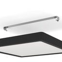 Eglo Fueva 5 LED opbouwarmatuur 285x285mm zwart dimbaar 2400lm 3000K