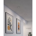 Eglo Fueva 5 LED inbouwspot zwart 86mm 300lm 3000K