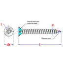 UNIV HOUTSCHR. HAPAX VZK-T30 Ø6.0X60 ZN