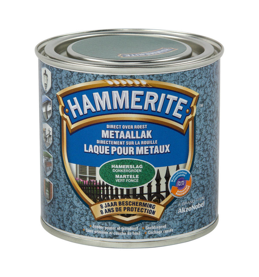 Hammerite hamerslaglak donkergroen 250ml