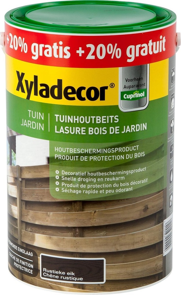 Xyladecor tuinhoutbeits rustieke eik promo 6L