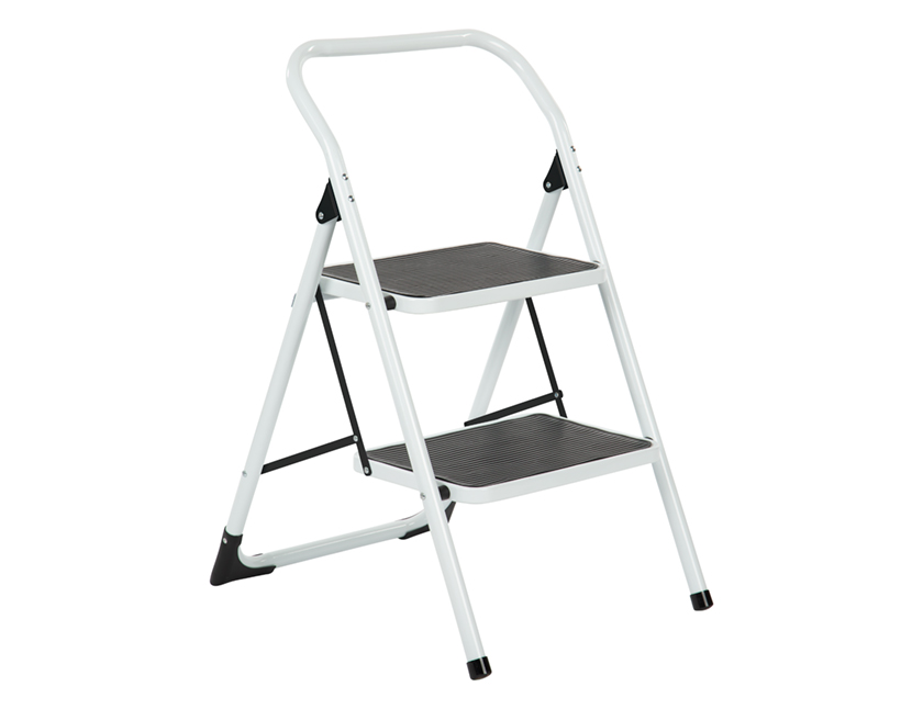 Big Step trapladder 2 treden - wit