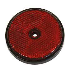 Carpoint reflectoren rond 70mm rood (2st)