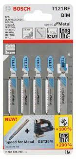 BOSCH - 5X BLAD T121BF SPEED THIC METAL