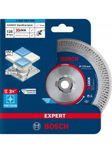 BOSCH - X-LOCK DIAMANTSCHIJF HARD CERAMIC 125