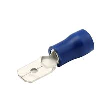 Carpoint vlakstekker 740 blauw 6.3x0.8mm (10st)