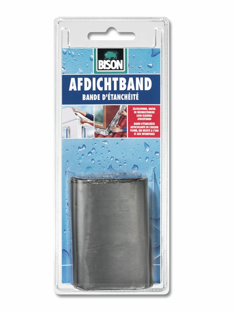 Bison afdichtband voor lood 75mm x 1lm