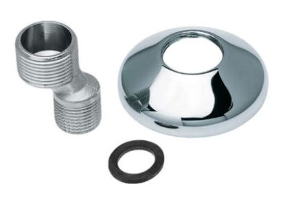 S-koppeling m/rozet 1/2-3/4 2x