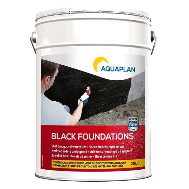 Aquaplan black foundations 20L
