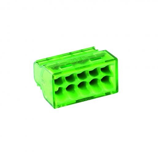 Rapidklem 3x 0.5-2.5mm² groen (100st)