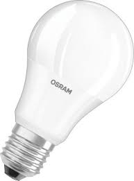 Osram LED lichtbron peer m/sensor wit E27 9W 806lm 2700K