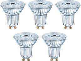 LED base PAR16GU10 4,3W WW 5x