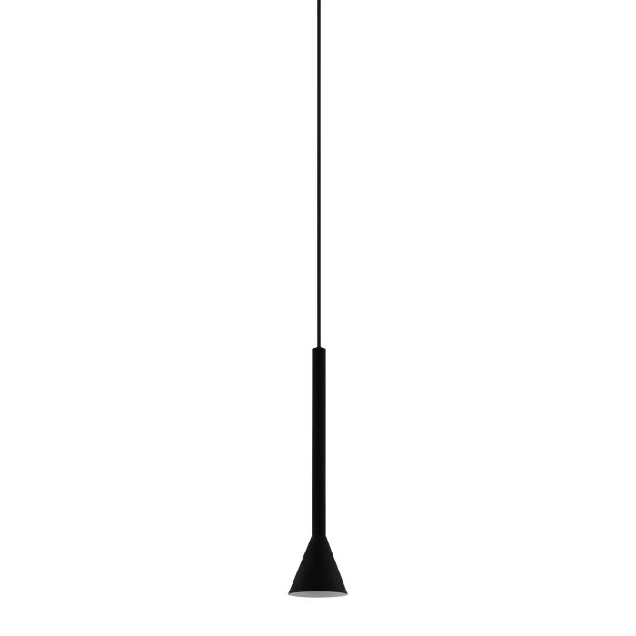 Eglo TB Cortaderas hanglamp 1x GU10 zwart