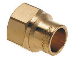 Sok ijzer-koper messing 3/4Fx22