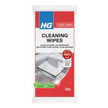 HG glasreiniger wipes (20st)