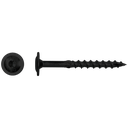 PFS flenskophoutschroef zwart T30 6.0x50mm (20st)