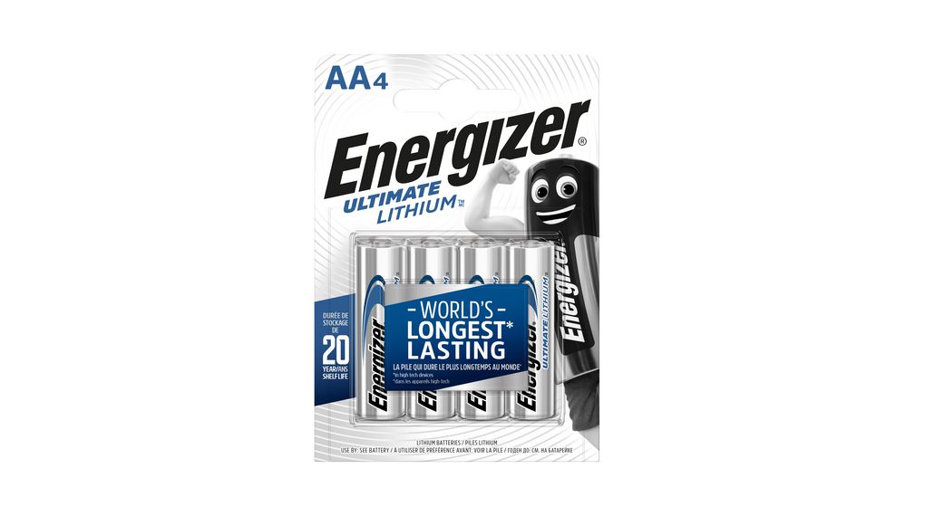 ENERGIZER ULTIMATE LITHIUM FR6 AA BL4