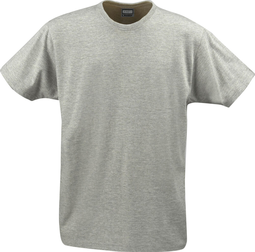 5264 - Heren T-shirt - grijs melange