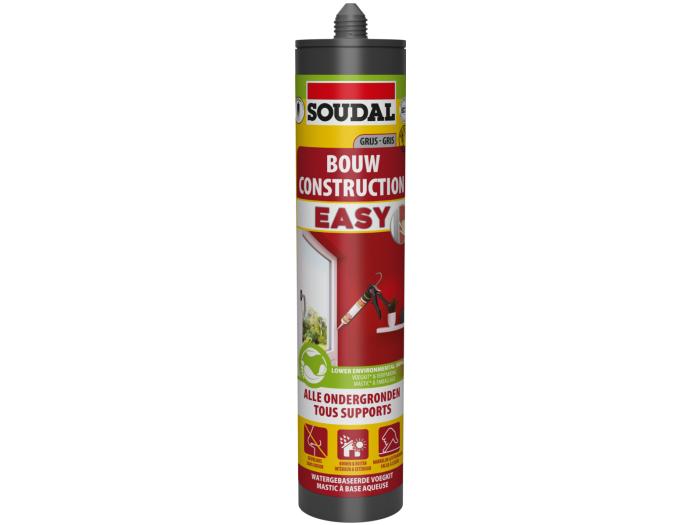 Soudal Easy bouwkit grijs 290ml