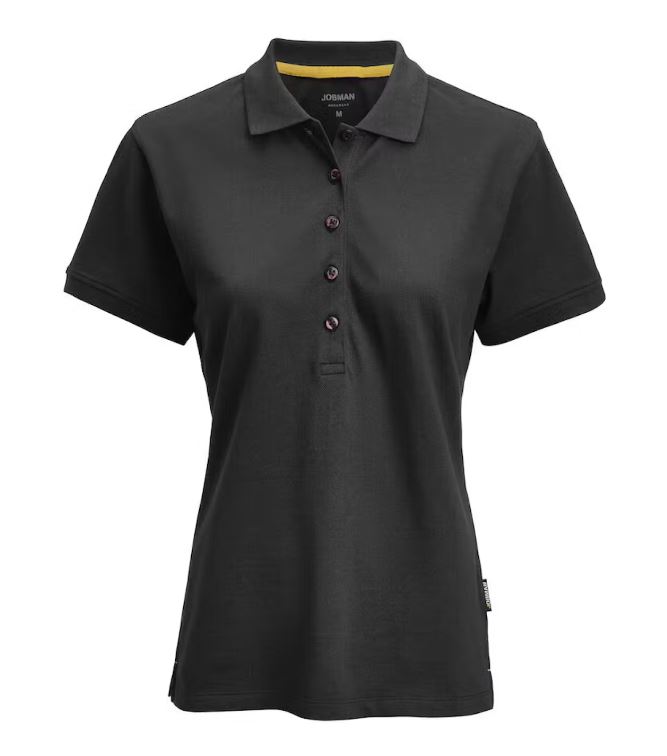 Jobman 5567 Dames poloshirt zwart