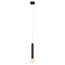 Eglo Cortenova hanglamp 1x E27 zwart