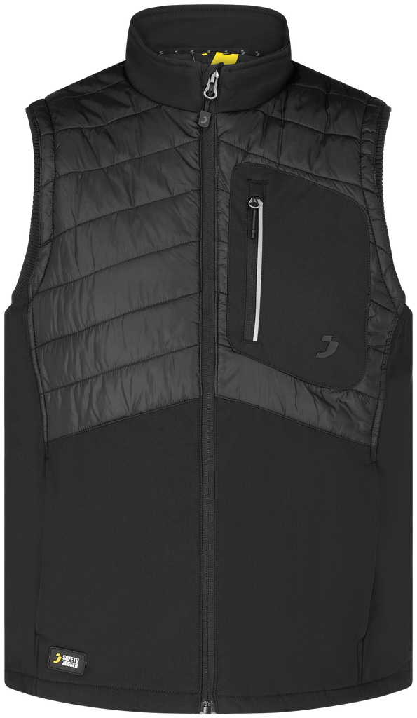 Safety Jogger Oak bodywarmer zwart