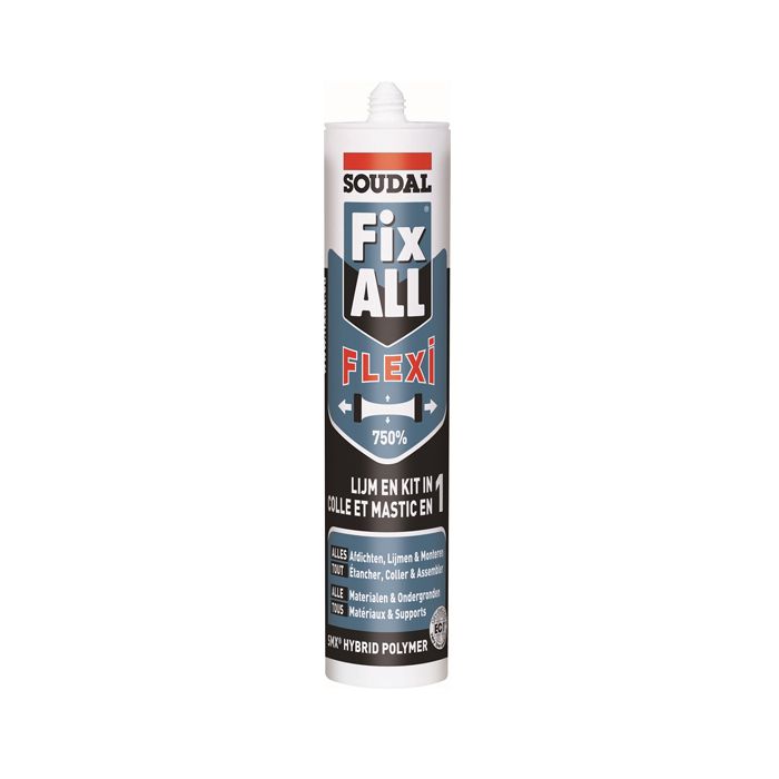 Soudal fix-all zwart - 290ML