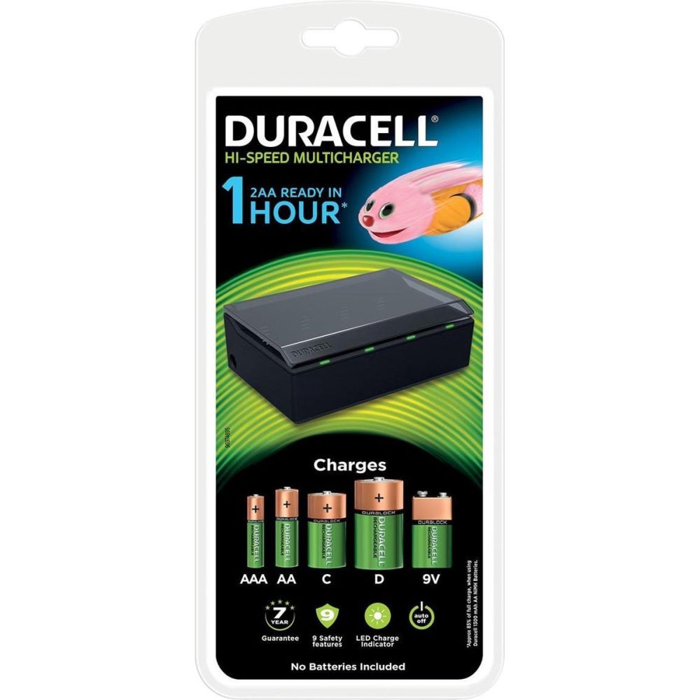 DURACELL CEF22 MULTICHARGER 8AA/AAA +4C/D +9V