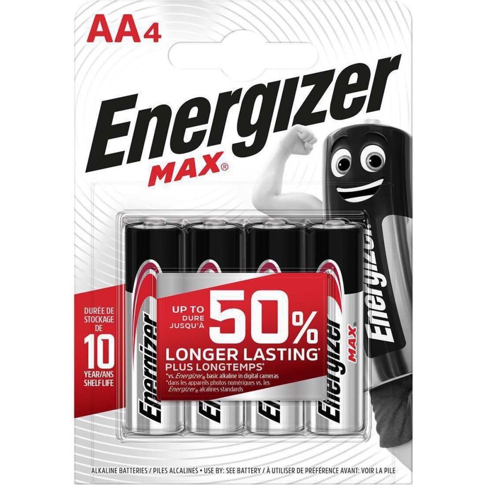 ENERGIZER BATTERIJ MAX AA 4