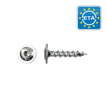 Flenskophoutschroef 8.0x40mm (10st)