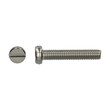 Metaalschroef met cilindrische kop inox M5x10mm (20st)