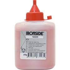 Ironside slaglijnpoeder 250gr rood