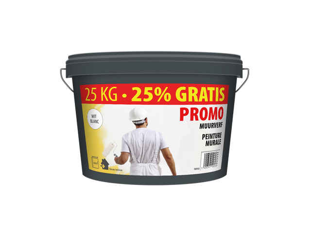 Muurverf promo wit 25kg