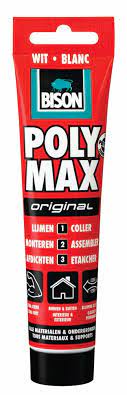 POLY MAX WIT 130GR TUBE