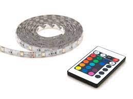 Profile LED strip IP44 RGB met afstandsbediening 2m