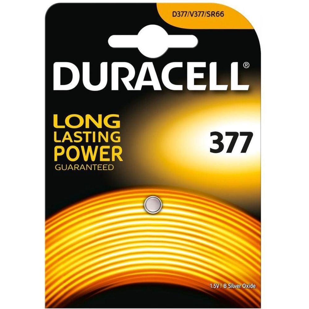 Duracell knoopcel batterij 377